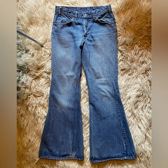 Levi's Jeans Vintage Levis 684 Orange Tab Elephant Bell
